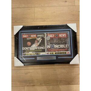 2018 Villanova Wildcats championship framed 11x14 Daily News Newspaper